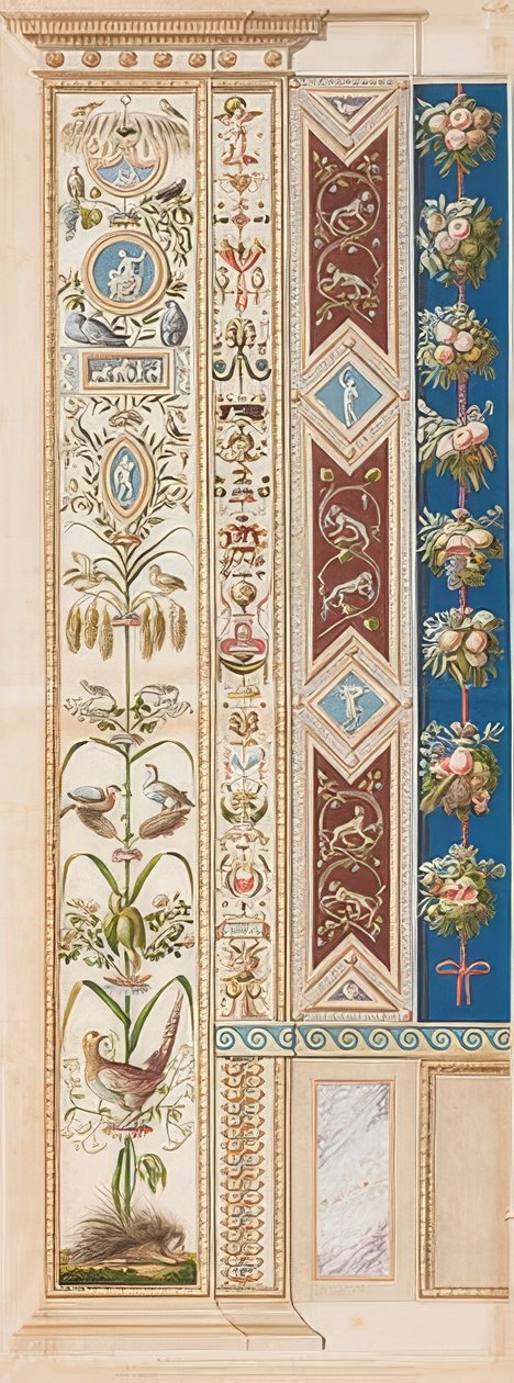 Pilaster Loggia XI (زخرفة مع النيص) بواسطة غايتانو سافوريلي