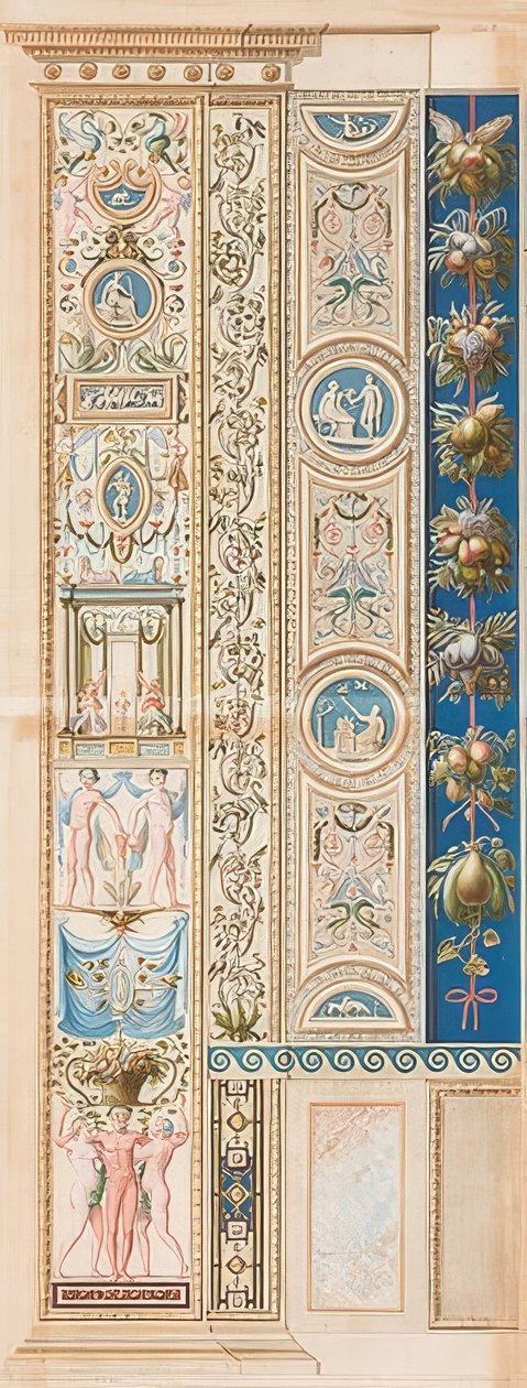 Pilaster Loggia X (زخرفة ترتديها مجموعة) بواسطة غايتانو سافوريلي
