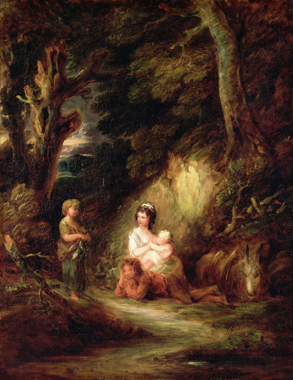 معسكر الغجر ، ج 1788-92 بواسطة غينزبورو دوبونت