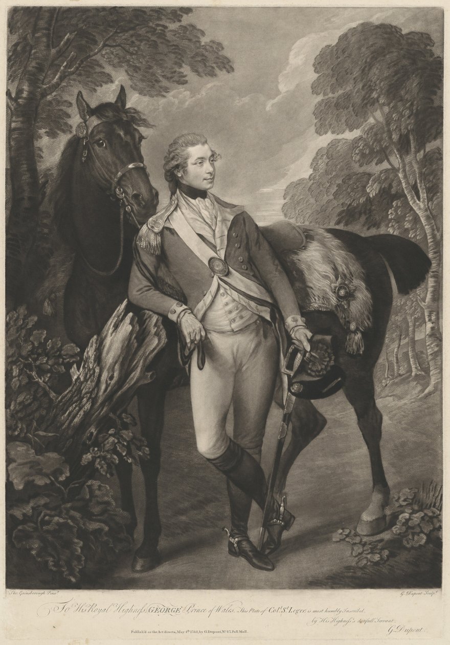 العقيد سانت ليجيه بواسطة Gainsborough Dupont بعد Thomas Gainsborough