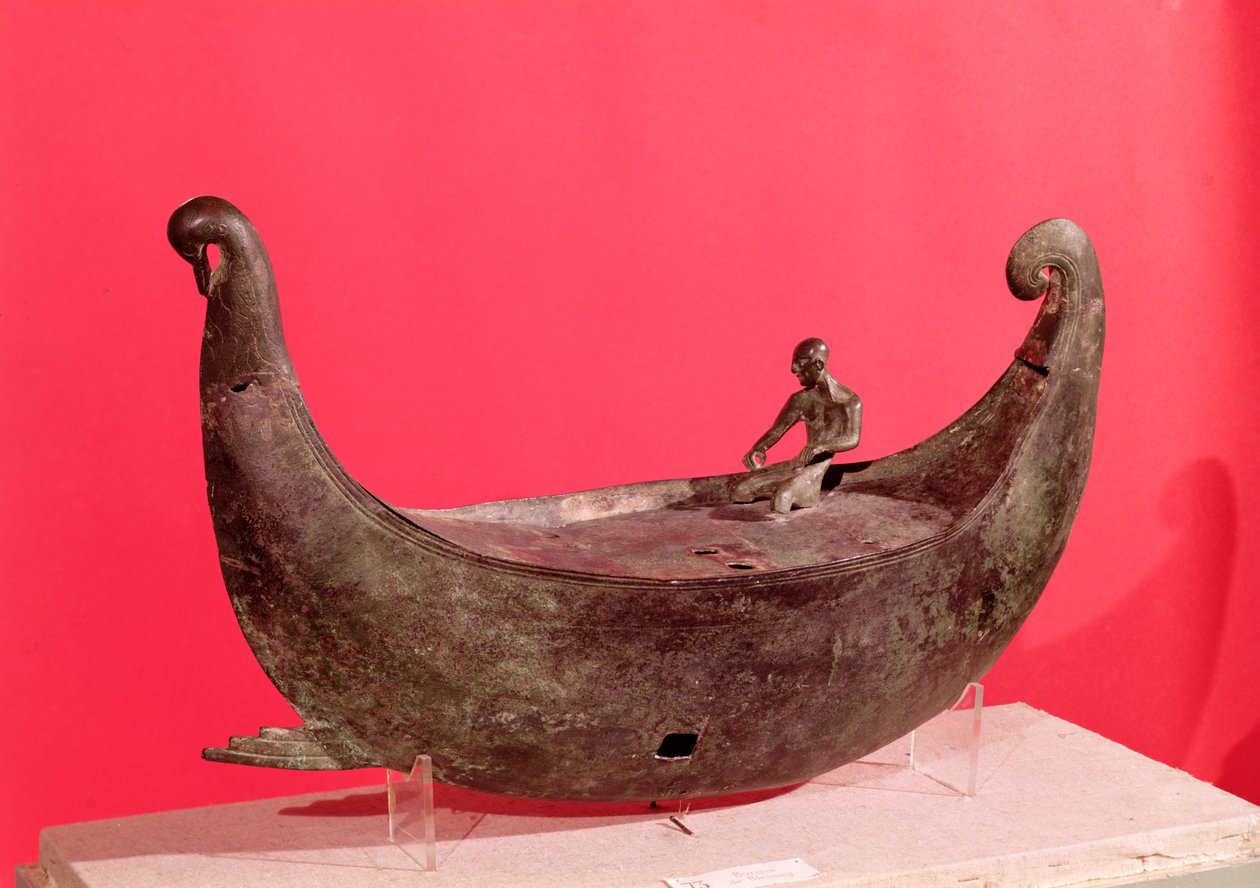 سفينة نذرية (برونزية) بواسطة جالو رومان