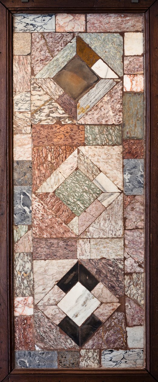 الرصف، - (رصف، - (Opus sectile في الرخام) بواسطة جالو رومان جالو رومان