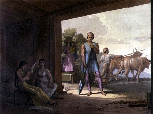 اليسوعيون الهنود (نقش ملون) بواسطة جالو غالينا