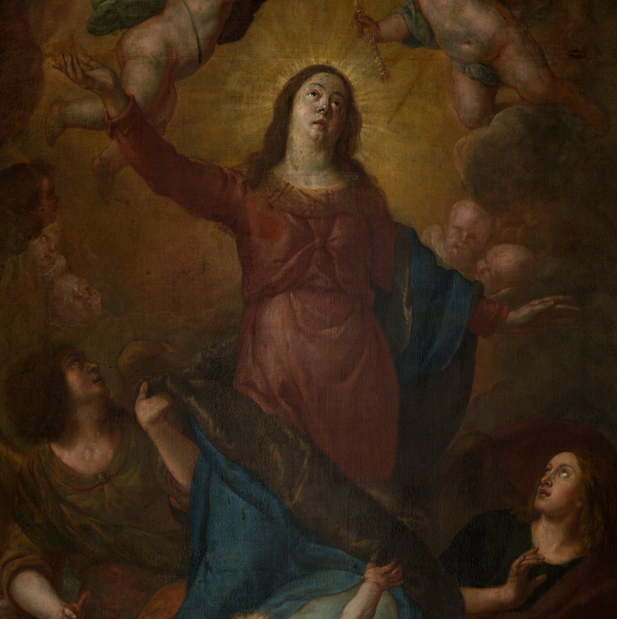 كنيسة الرعية (Sint-Walburgakerk). تلوين. جاسبار دي كراير. 1652 بواسطة غاسبار دي كرير
