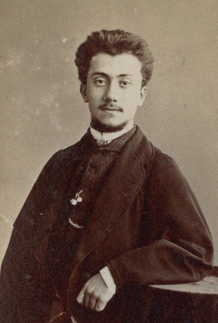 صورة للمؤلف ألكسندر لويجيني 1850-1906. بواسطة غاسبار فيليكس نادر