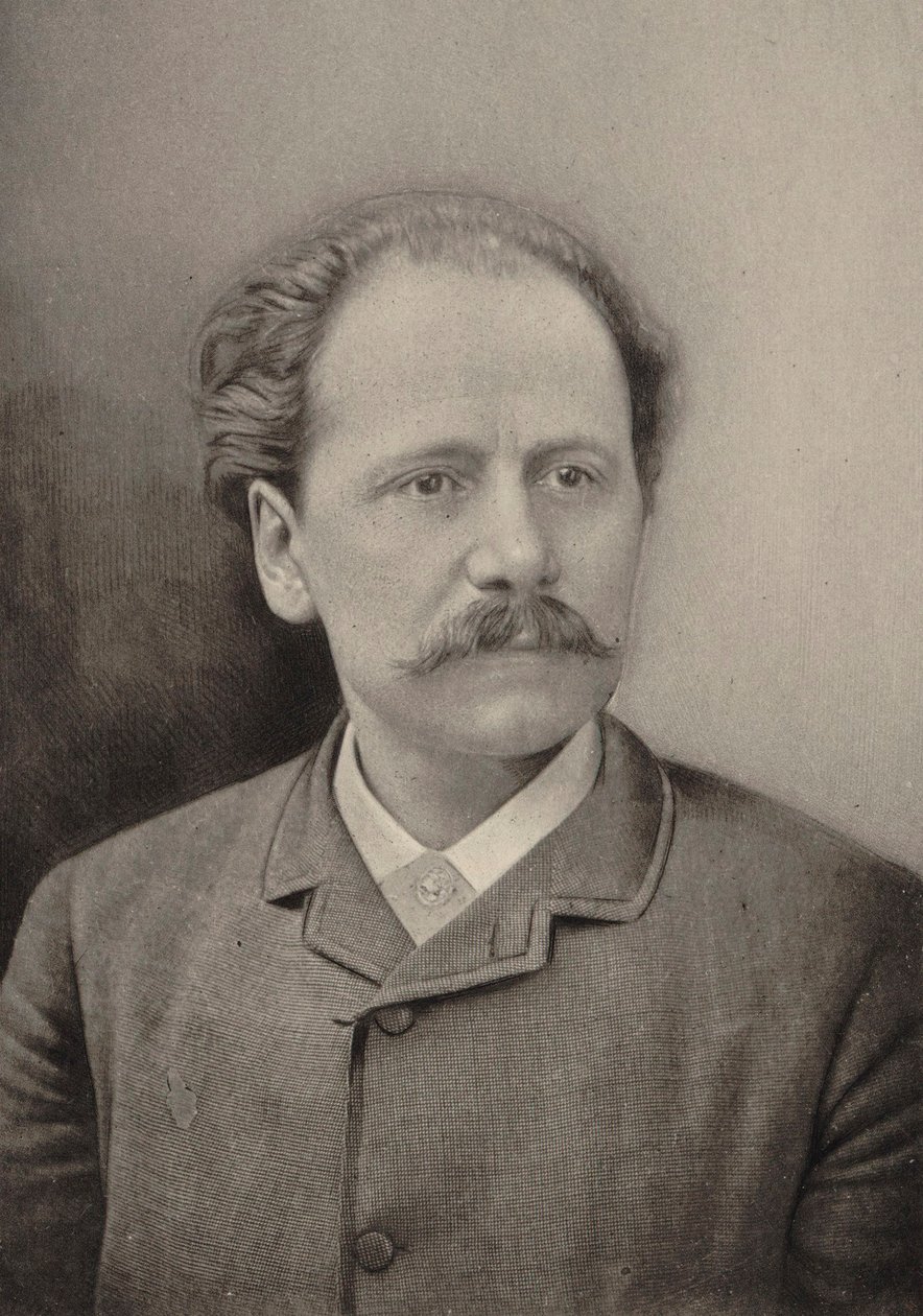 صورة للمؤلف الموسيقي جول ماسينيت 1842-1912 ، 1890. بواسطة غاسبار فيليكس نادر