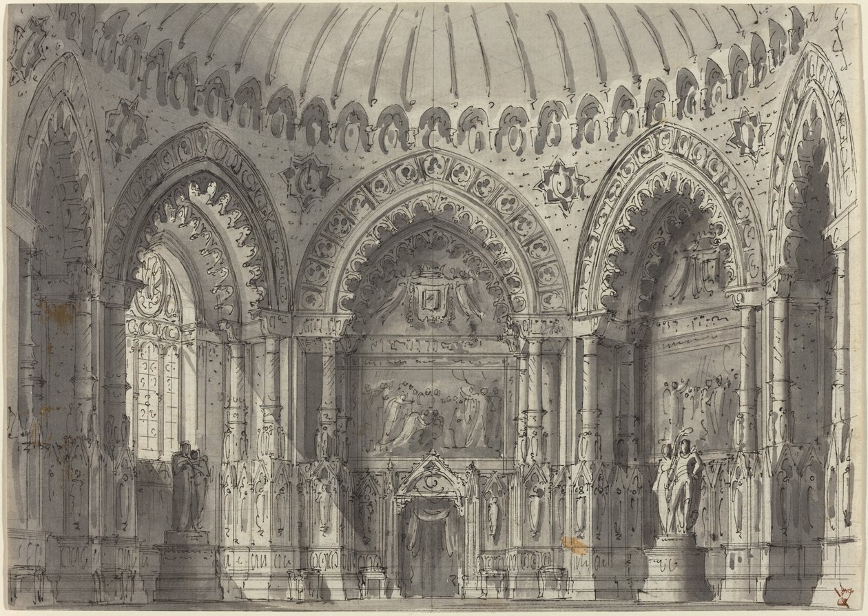 Rotunda على الطراز القوطي بواسطة جاسبارو جالياري