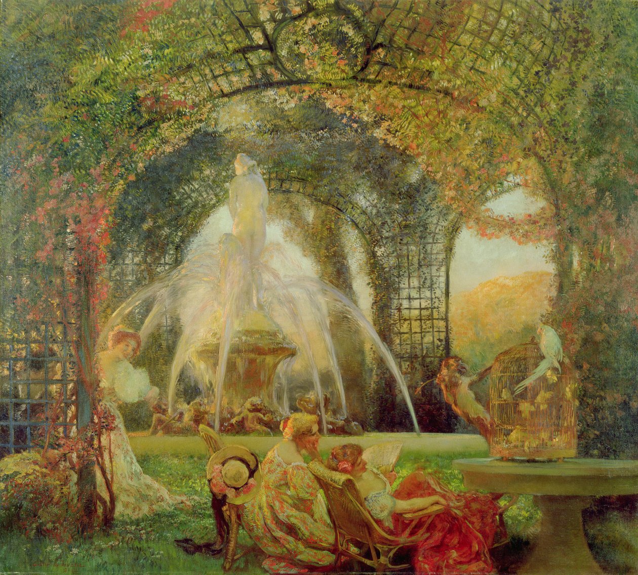 الشجرة ، أو `` الصراع &39;&39; ، c.1900 بواسطة جاستون دي لا توش