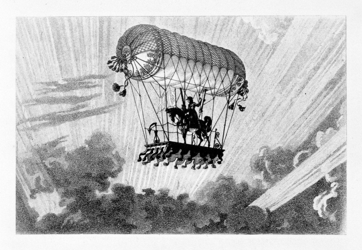 ايروستات ، 1887 بواسطة غاستون تيساندير