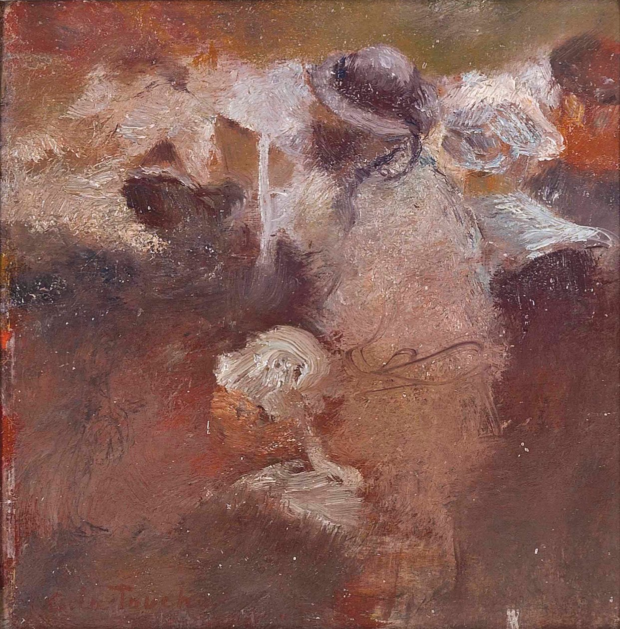 رسم تخطيطي للأرقام في بريتاني بواسطة جاستون دي لا توش