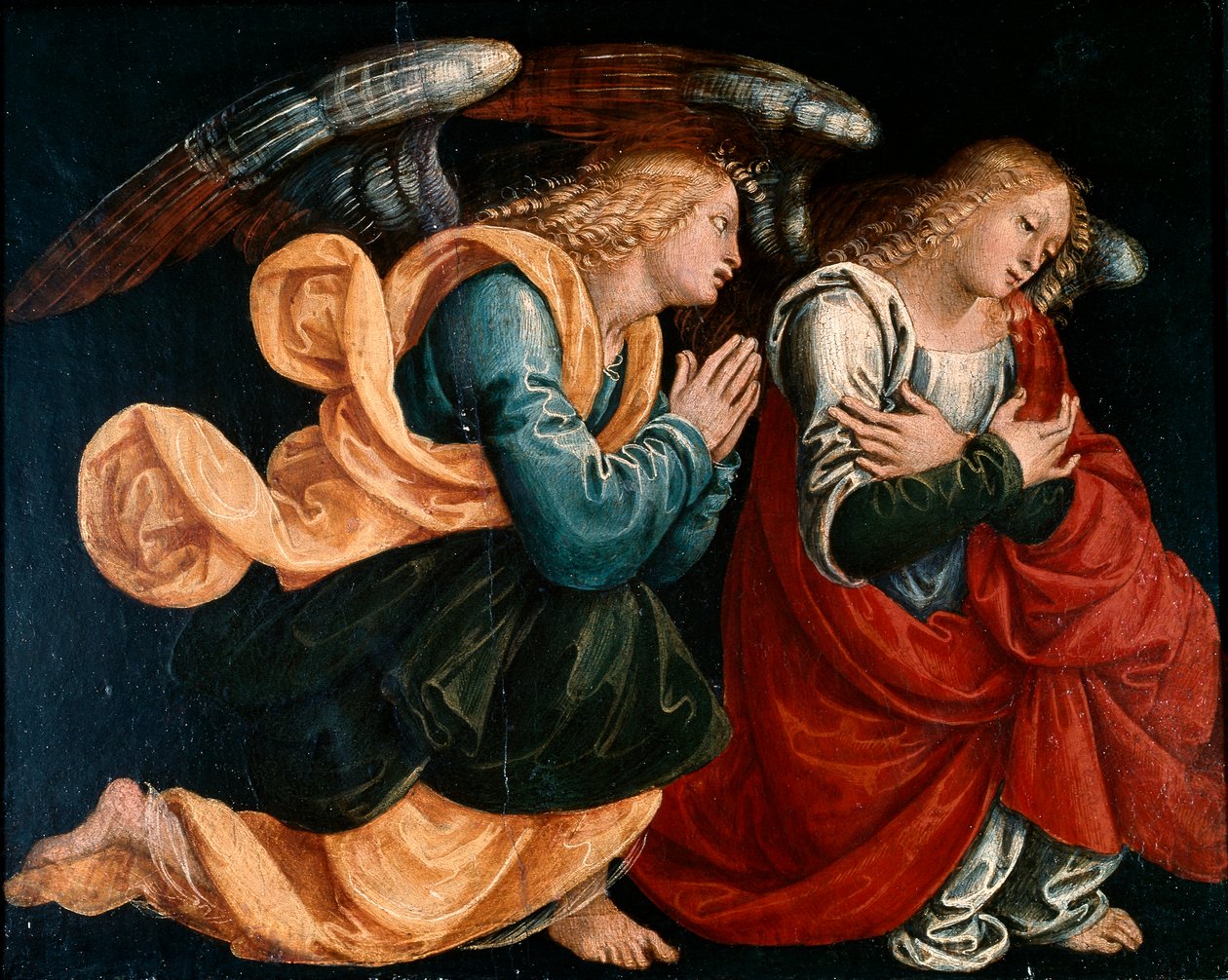 صلاة الملائكة ، بواسطة Gaudenzio Ferrari (حوالي 1470-1546) بواسطة جودنزيو فيراري
