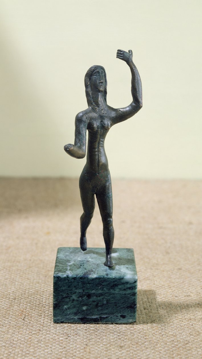 راقصة ، من Neuvy-en-Sullias ، Tene III (bronze) بواسطة الغالية