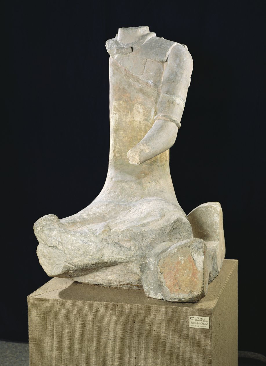 رجل جالس ، من روكيبرتوز ، تيني الثاني ، c.300-120 قبل الميلاد بواسطة الغالية