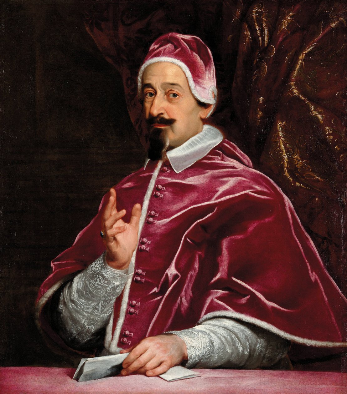 صورة شخصية للبابا ألكسندر السابع 1599-1667 ، 1667. بواسطة Gaulli