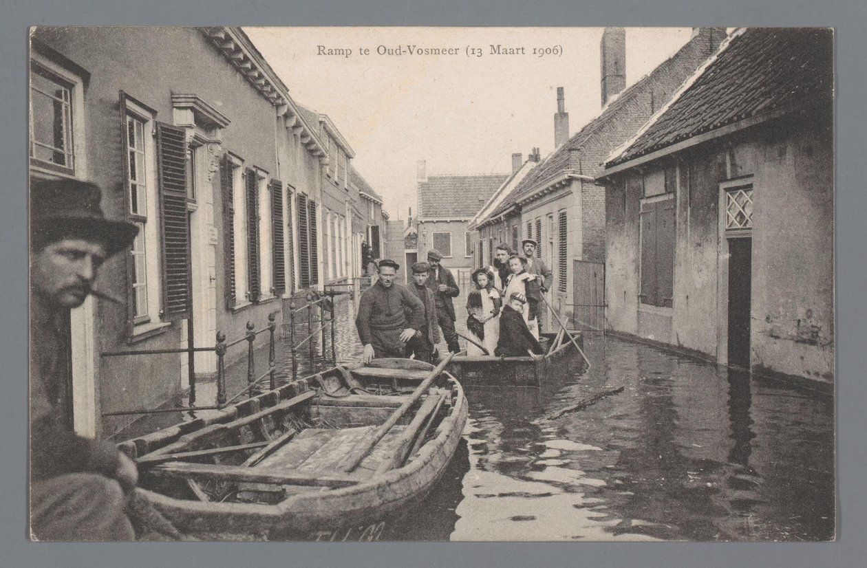 كارثة في Oud-Vossemeer في 13 مارس 1906 بواسطة الاخوة فان ستراتين