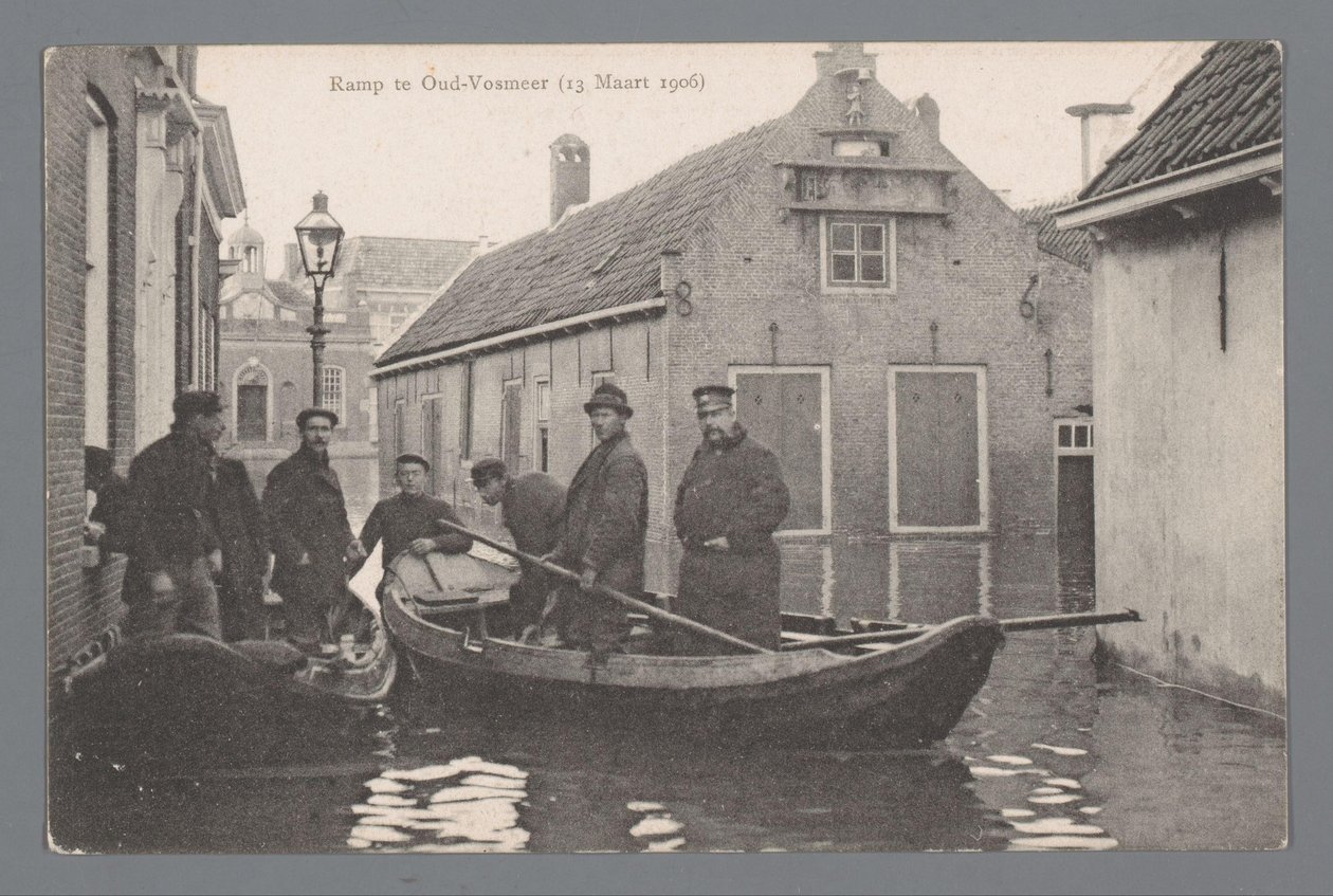 كارثة في Oud-Vossemeer في 13 مارس 1906 بواسطة الاخوة فان ستراتين