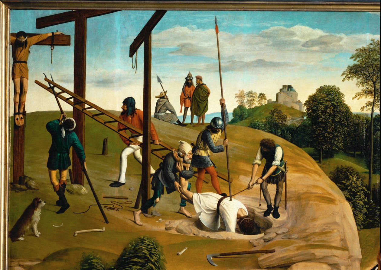 جلجاثا (لوحة على خشب البلوط) بواسطة جيرتجن توت سينت يانس