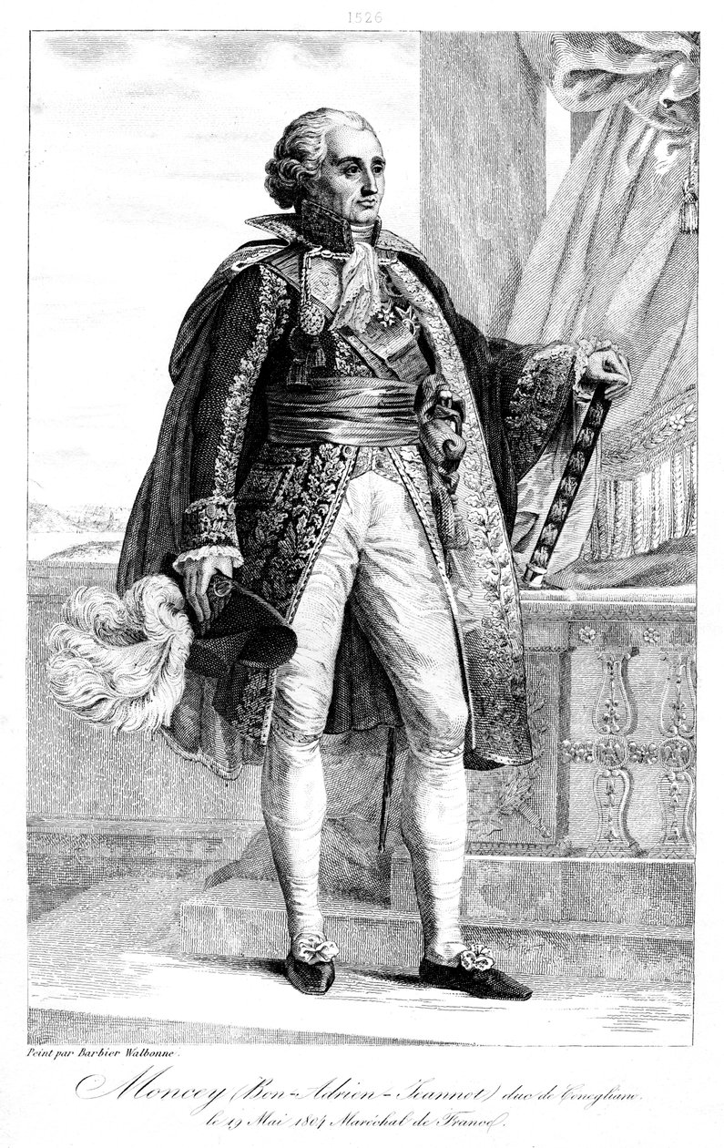 بون أدريان جينوت دي مونسي 1754-1842 ، مارشال فرنسا ، 1839. بواسطة جيل
