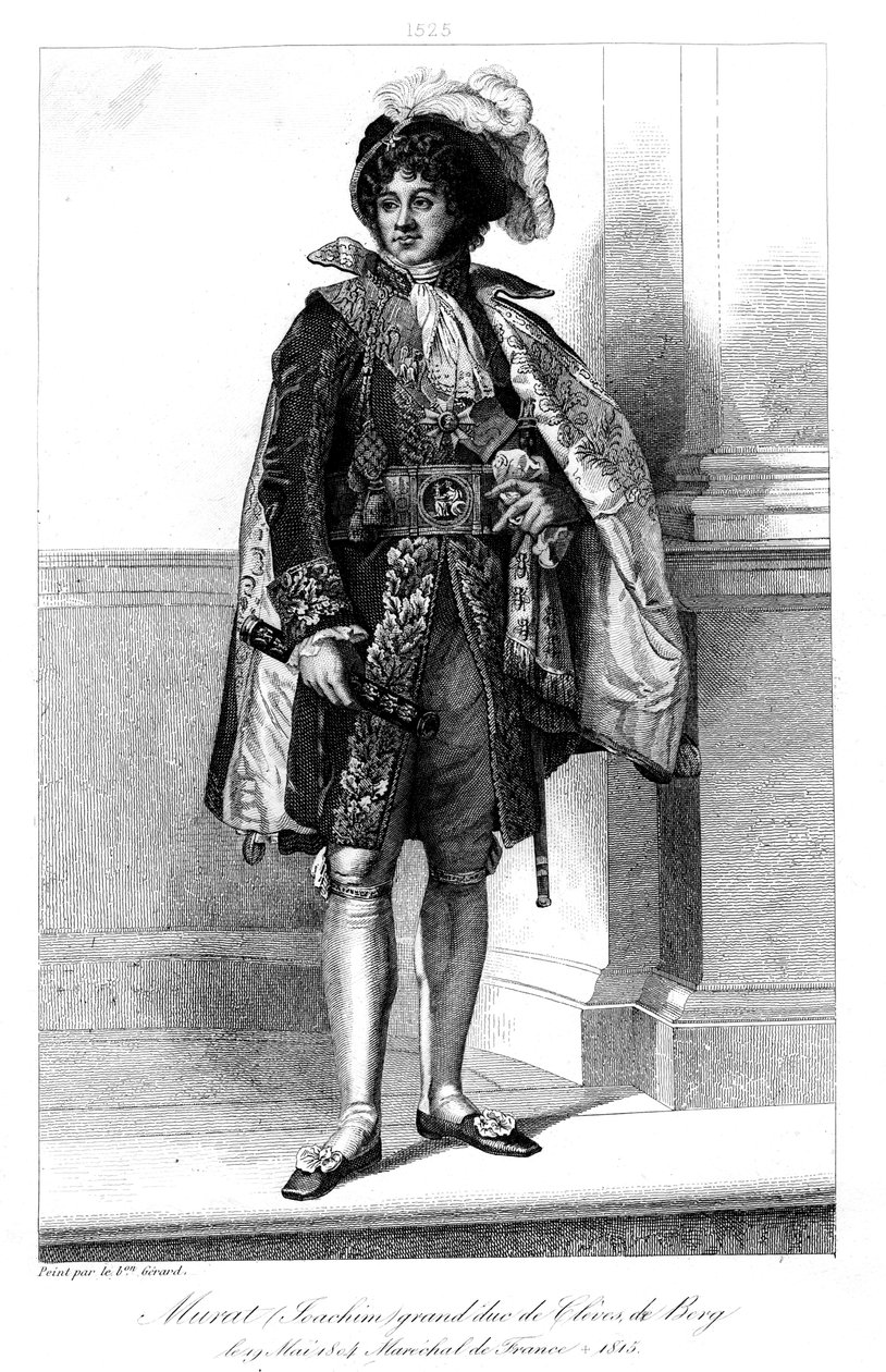 يواكيم مورات 1767–1815 ، مارشال فرنسا ، 1839. بواسطة جيل