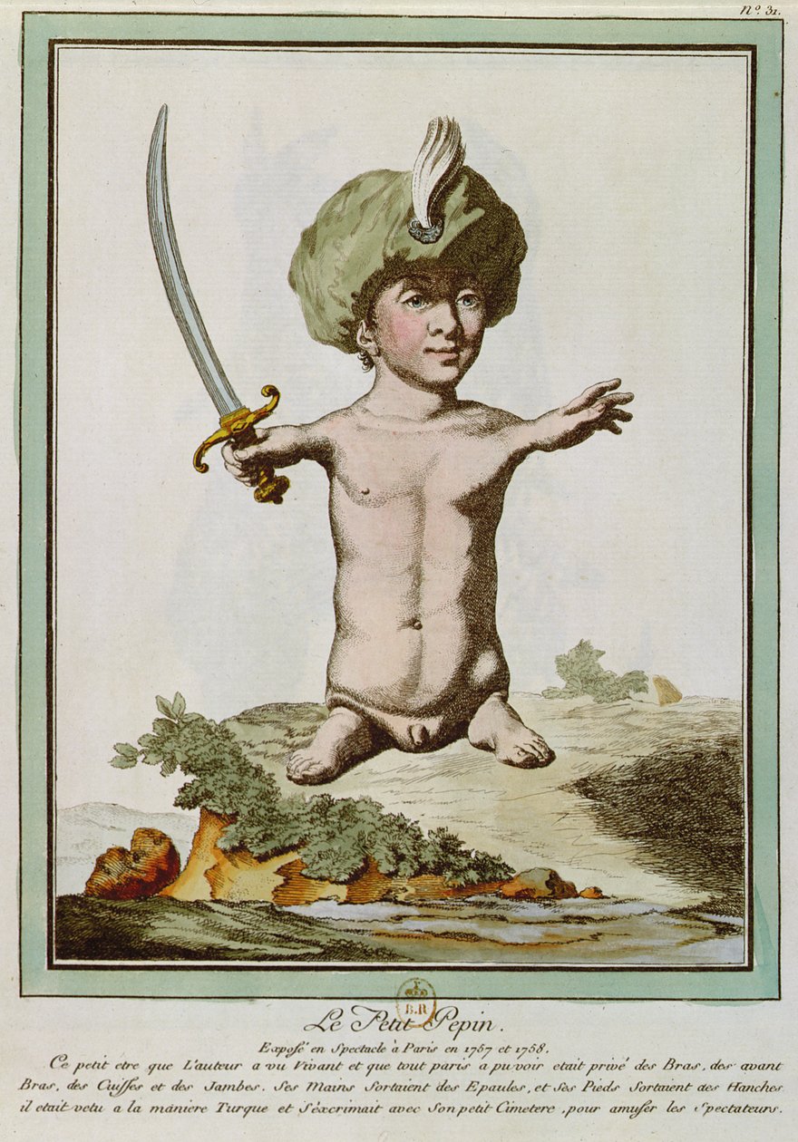 بيتيت بيبين ، من "Les Ecarts de la Nature" ، باريس ، 1775 بواسطة Genevieve Regnault de Nangis