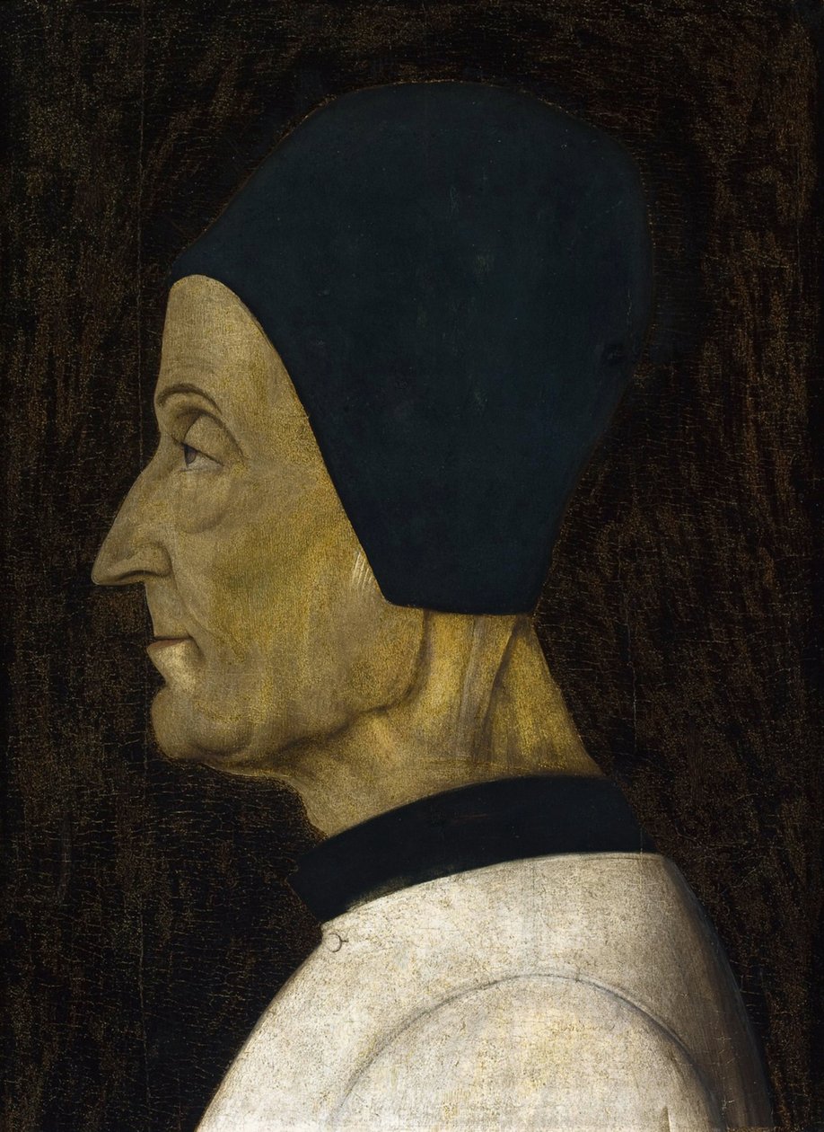 صورة لورينزو جوستينياني (1383-1456) (سان لوران جوستينيان) - بقلم بيليني ، جنتيلي (حوالي 1429-1507). تمبرا على اللوح ، الحجم: 41x29،5 بواسطة جنتيلي بيليني