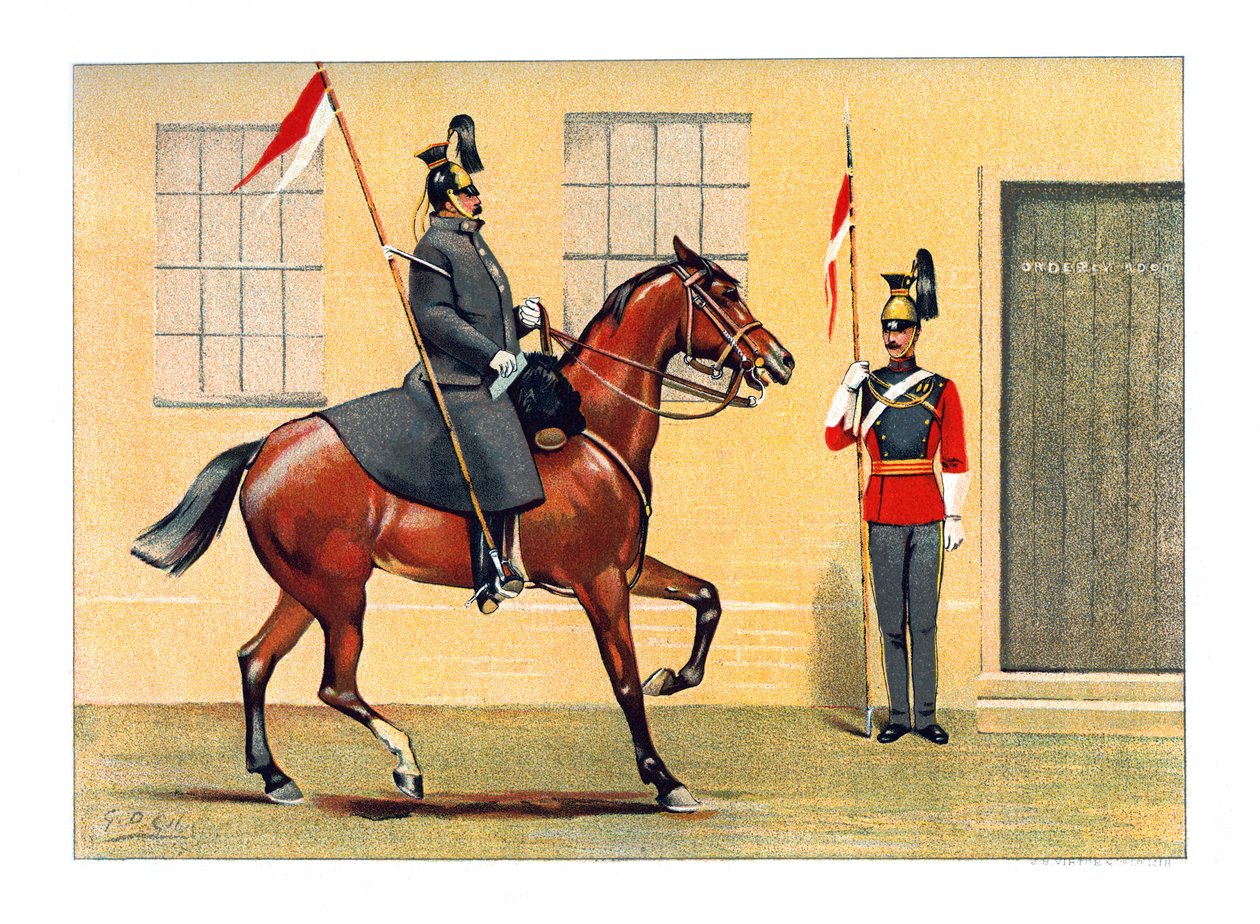 ال 16 كوينز لانسر ، c1890. بواسطة جيفري دوجلاس جايلز