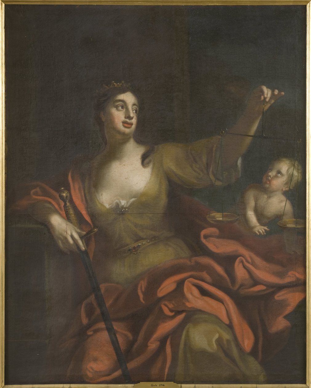 إيكويتاس (العدالة) - الإنصاف ، بقلم شرودر ، مايكل إنجلهاردت (جورج إنجلهارت) (1684-1750). زيت على قماش. الأبعاد: ١٥٤ × ١٢٣ سم. المتحف الوطني ستوكهولم بواسطة جورج إنجلهاردت شرودر