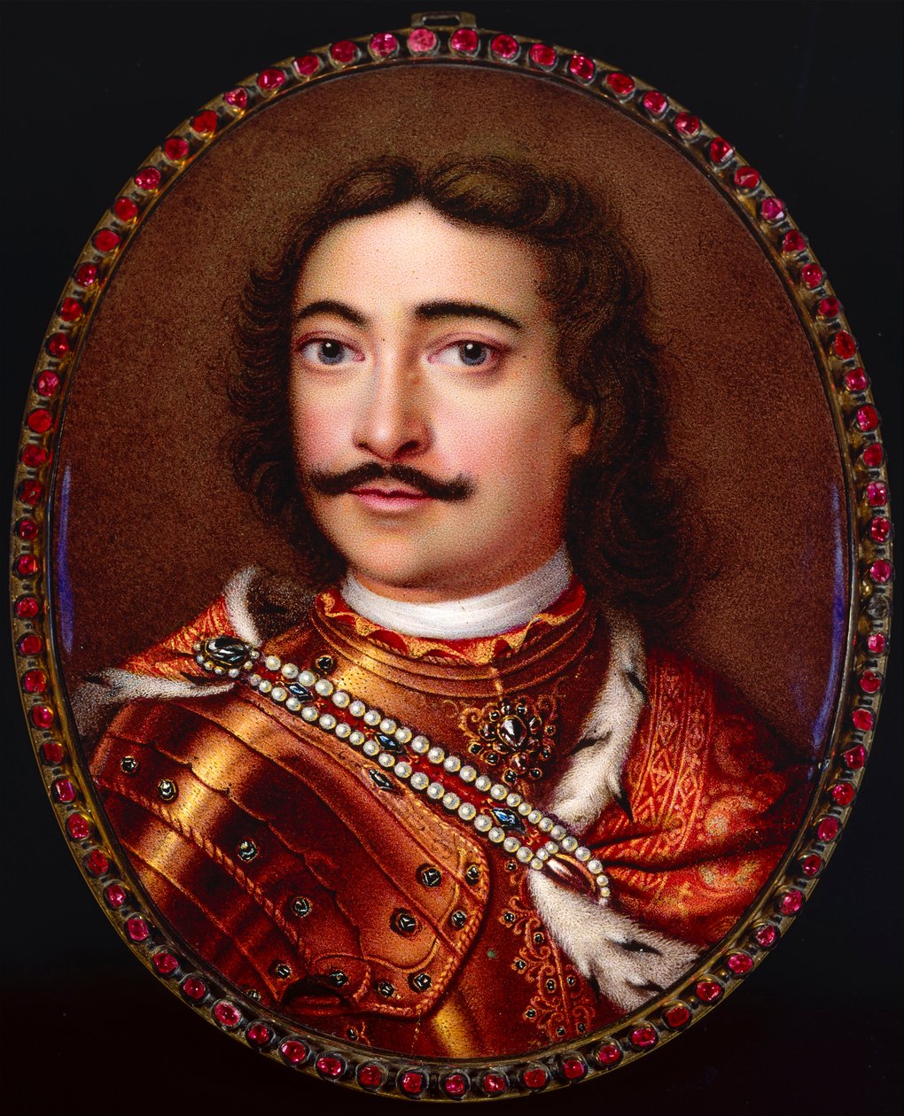 صورة للإمبراطور بطرس الأول 1672-1725. بواسطة جورج فريدريش دينجليجر