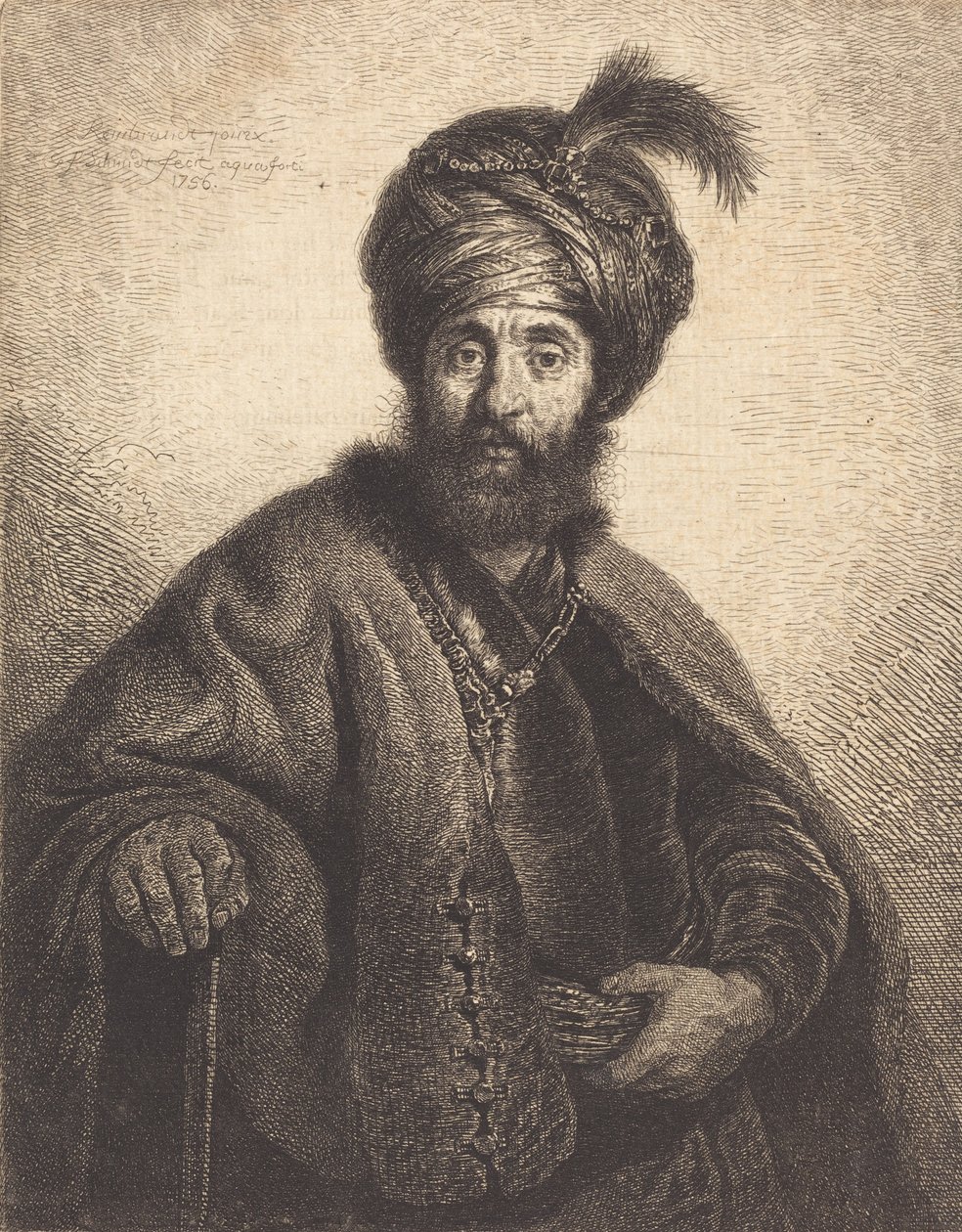 الفارسي ، 1756. بواسطة جورج فريدريش شميدت