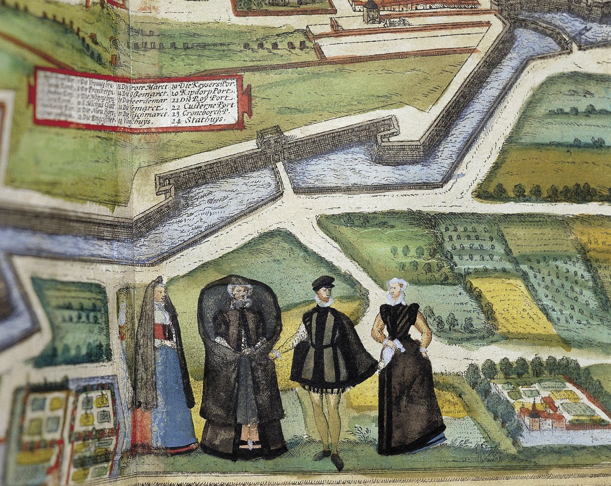  بواسطة جورج هوجنبيرج فرانز (1535-90) وأورتيليوس أبراهام (1527-98) براون