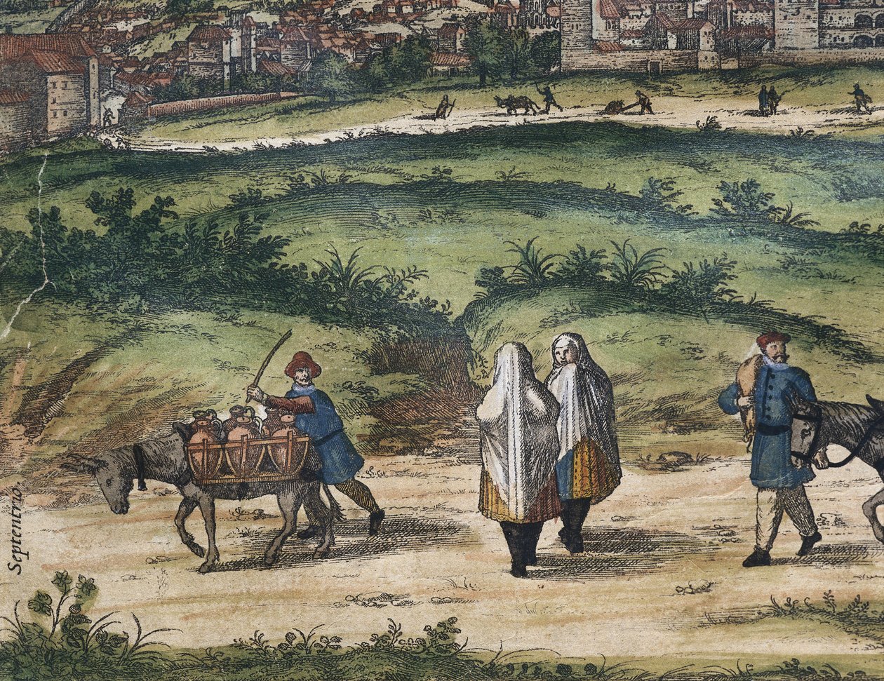  بواسطة جورج هوجنبيرج فرانز (1535-90) وأورتيليوس أبراهام (1527-98) براون