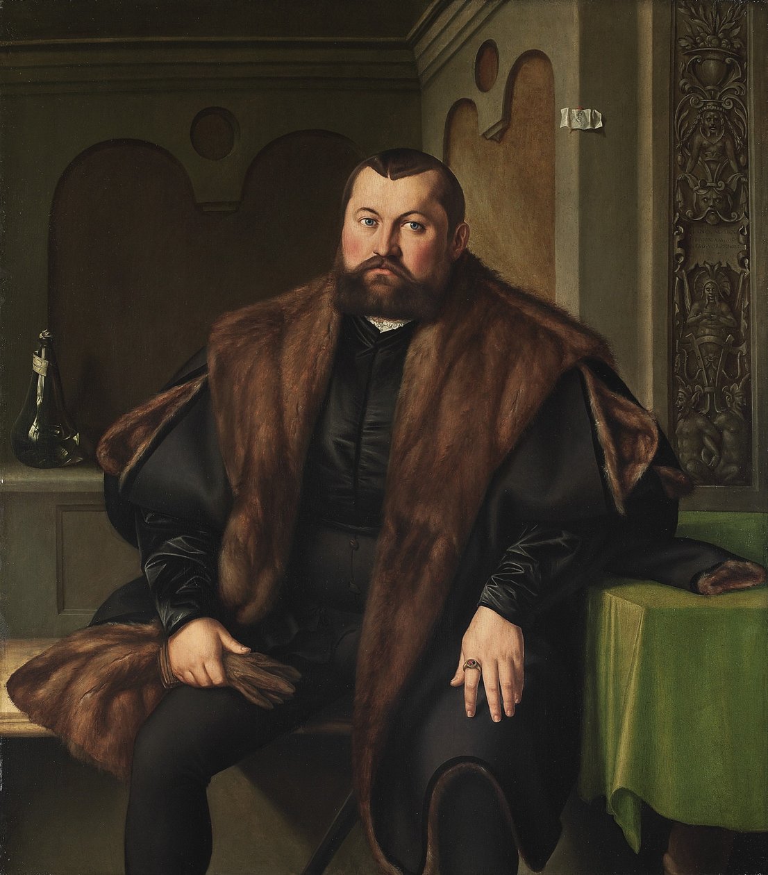 صورة ل Sigismund Baldinger 1510-1558 ، 1545 بواسطة جورج بينز