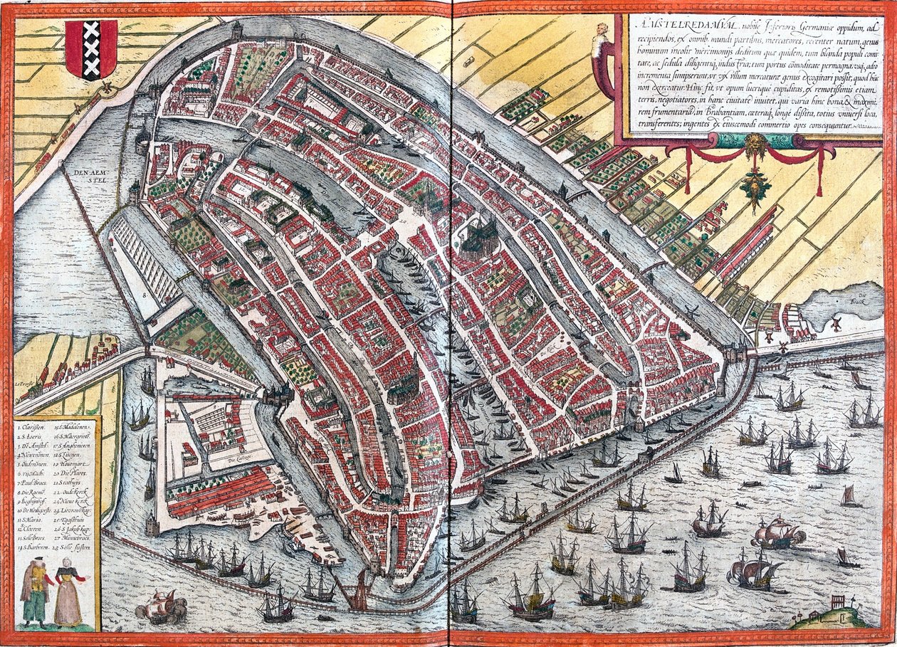  بواسطة جورج وهوجنبرج فرانز (1535-90) براون