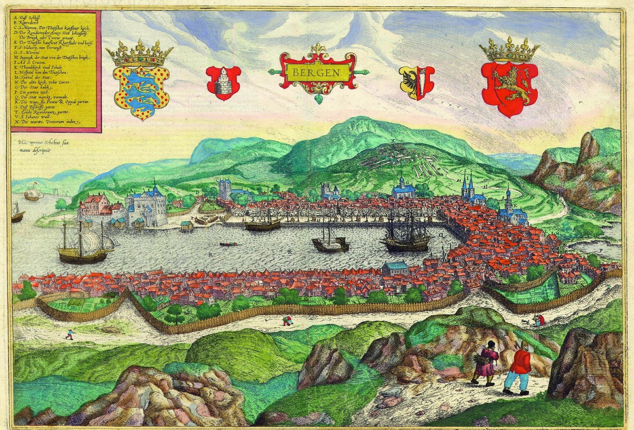  بواسطة جورج وهوجنبرج فرانز (1535-90) براون