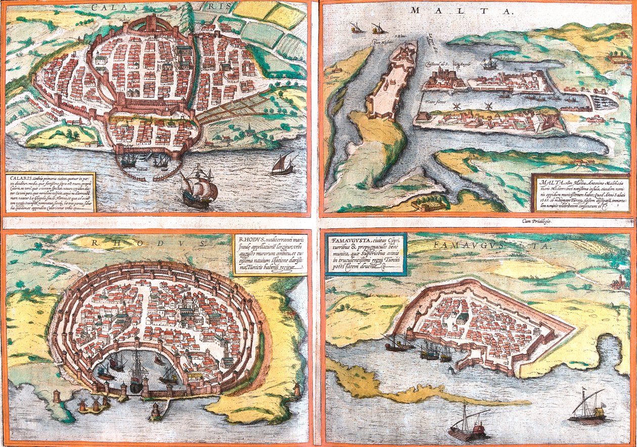  بواسطة جورج وهوجنبرج فرانز (1535-90) براون