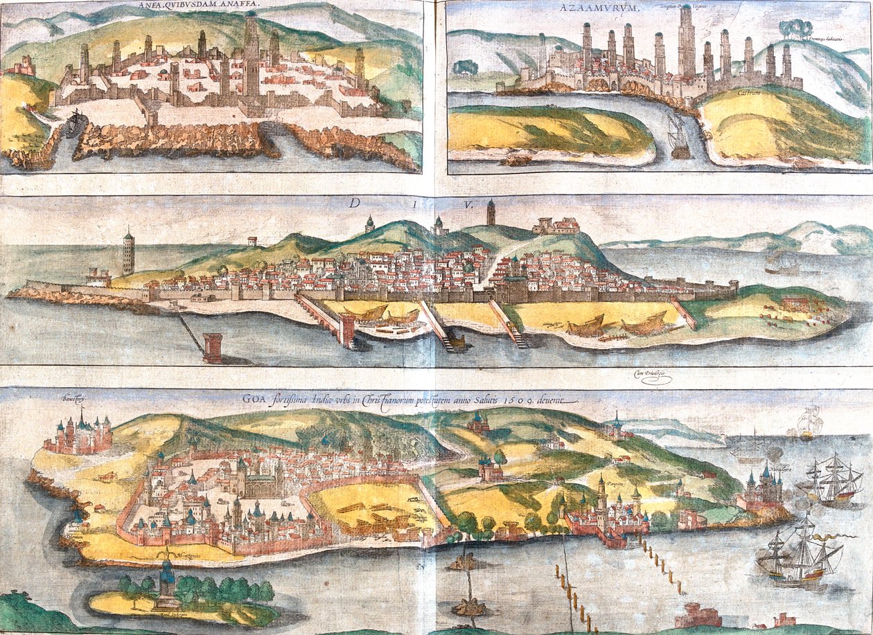  بواسطة جورج وهوجنبرج فرانز (1535-90) براون