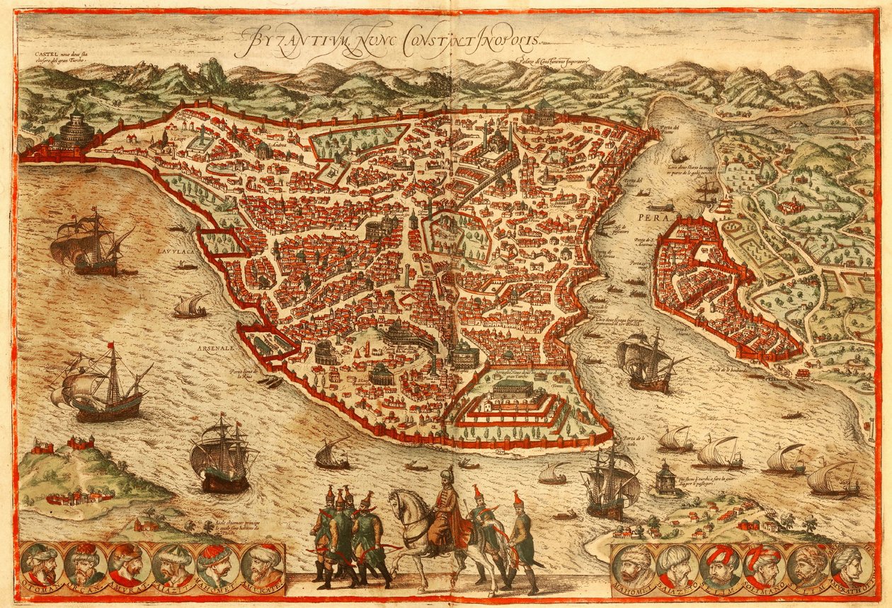  بواسطة جورج وهوجنبرج فرانز (1535-90) براون