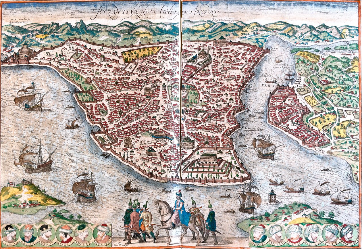  بواسطة جورج وهوجنبيرج فرانز (1535-90) براون