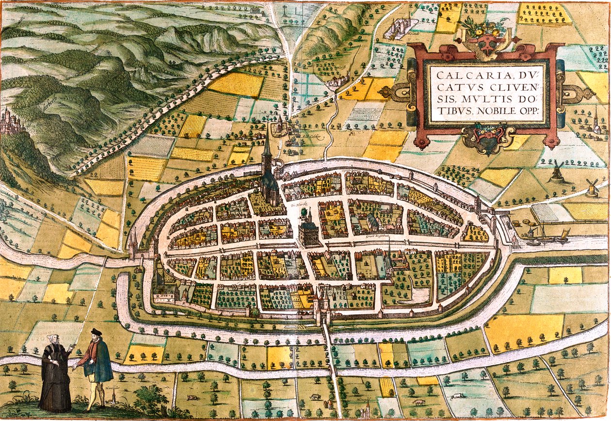 كالكار، ألمانيا بواسطة جورج وهوجنبرج فرانز (1535-90) براون
