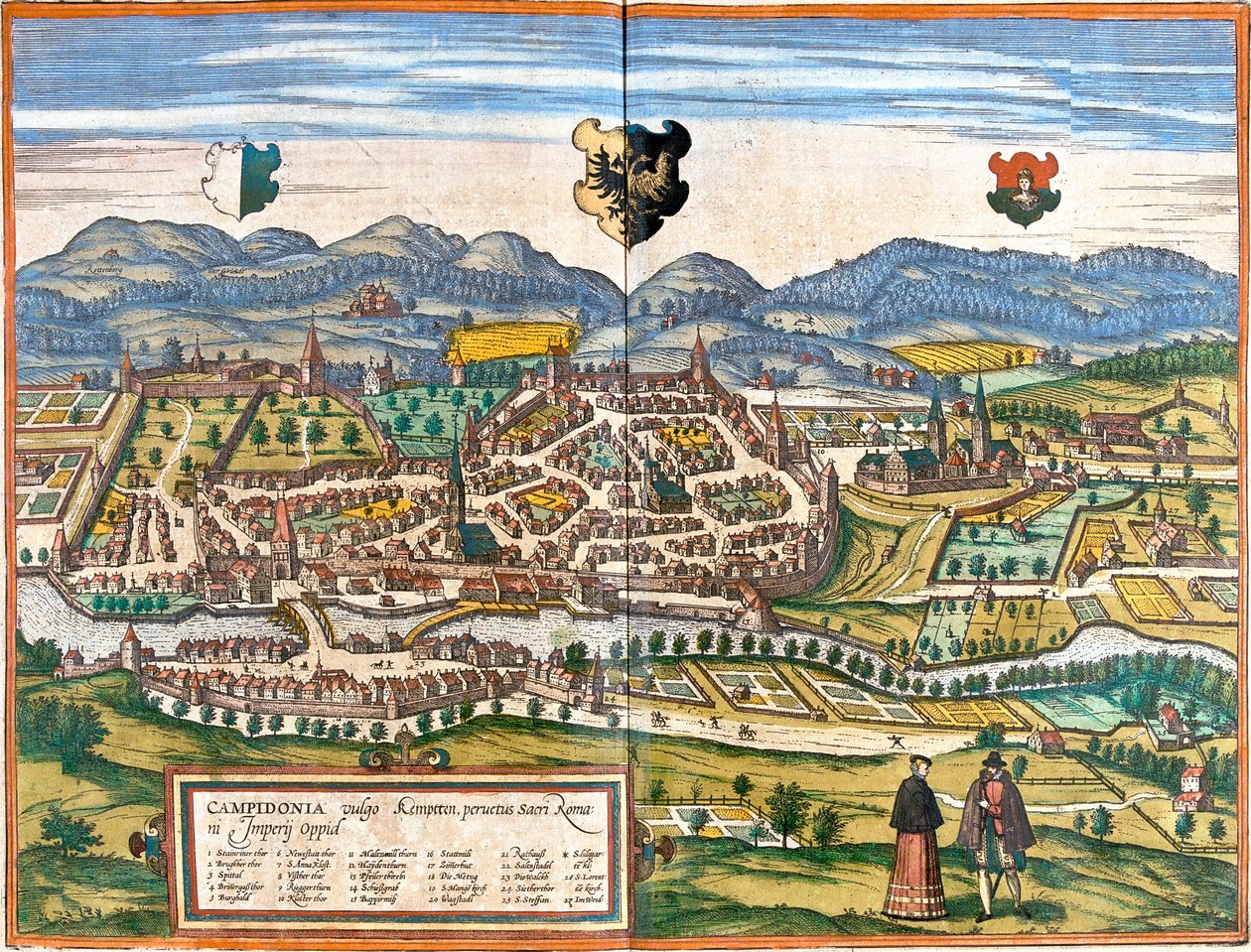  بواسطة جورج وهوجنبرج فرانز (1535-90) براون