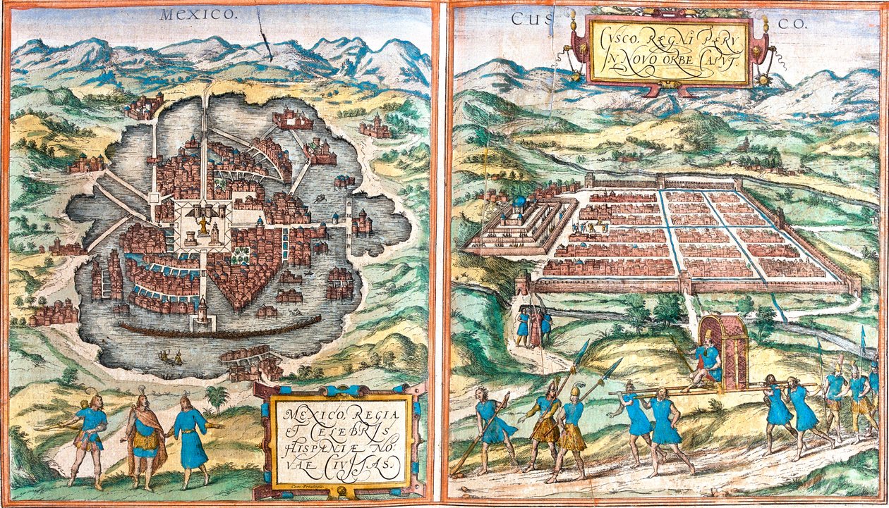  بواسطة جورج وهوجنبرج فرانز (1535-90) براون