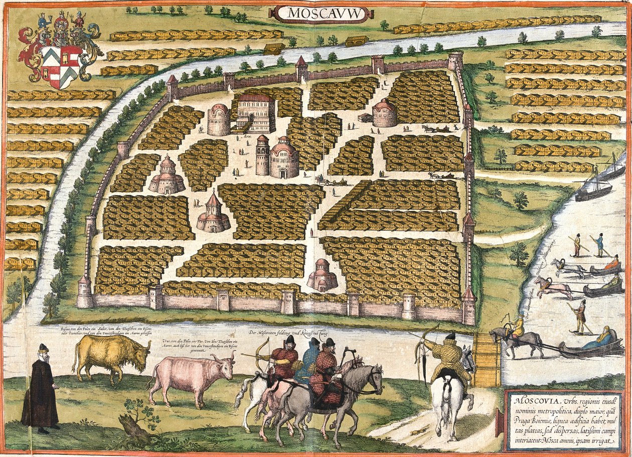  بواسطة جورج وهوجنبرج فرانز (1535-90) براون