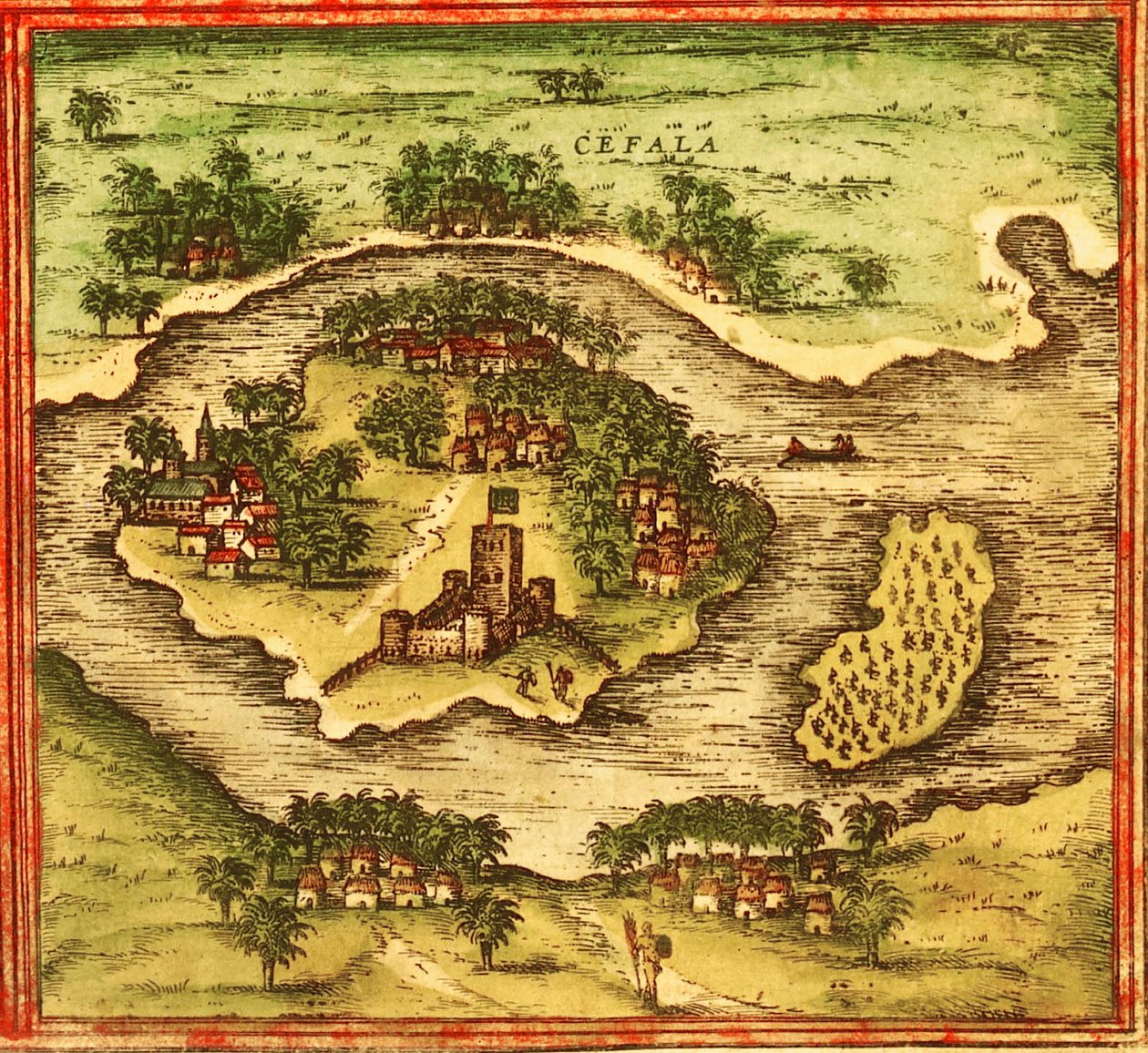  بواسطة جورج وهوجنبيرج فرانز (1535-90) براون