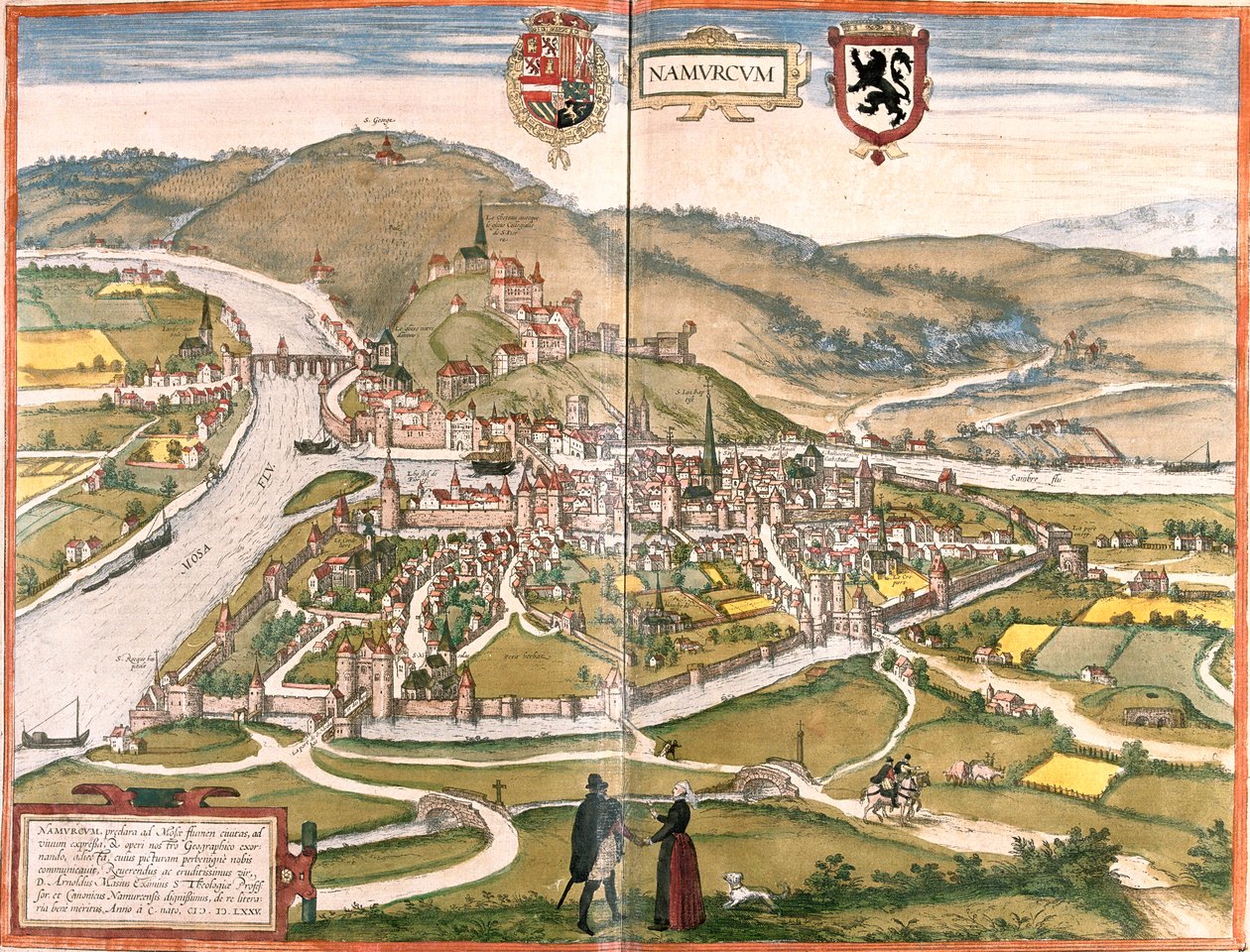  بواسطة جورج وهوجنبرج فرانز (1535-90) براون