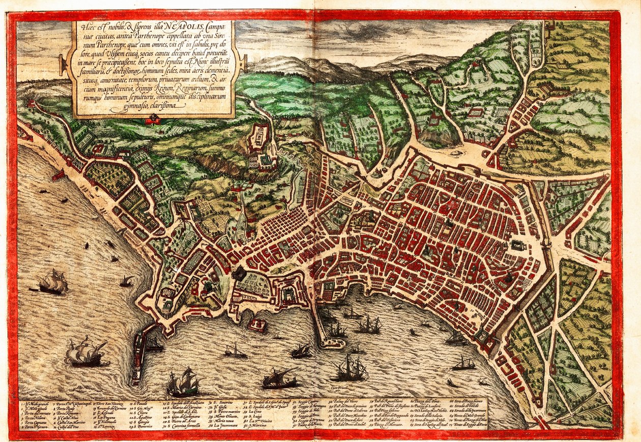  بواسطة جورج وهوجنبيرج فرانز (1535-90) براون
