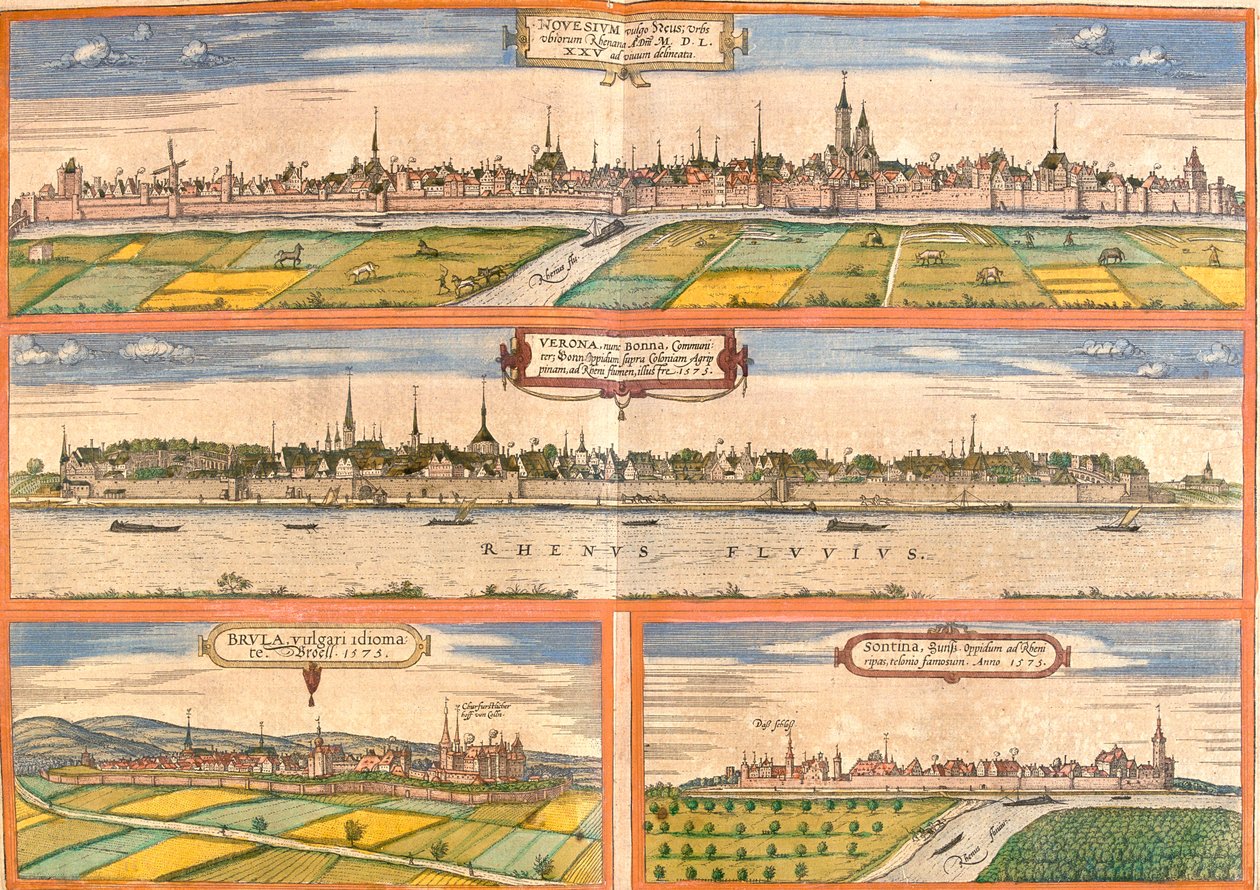  بواسطة جورج وهوجنبرج فرانز (1535-90) براون
