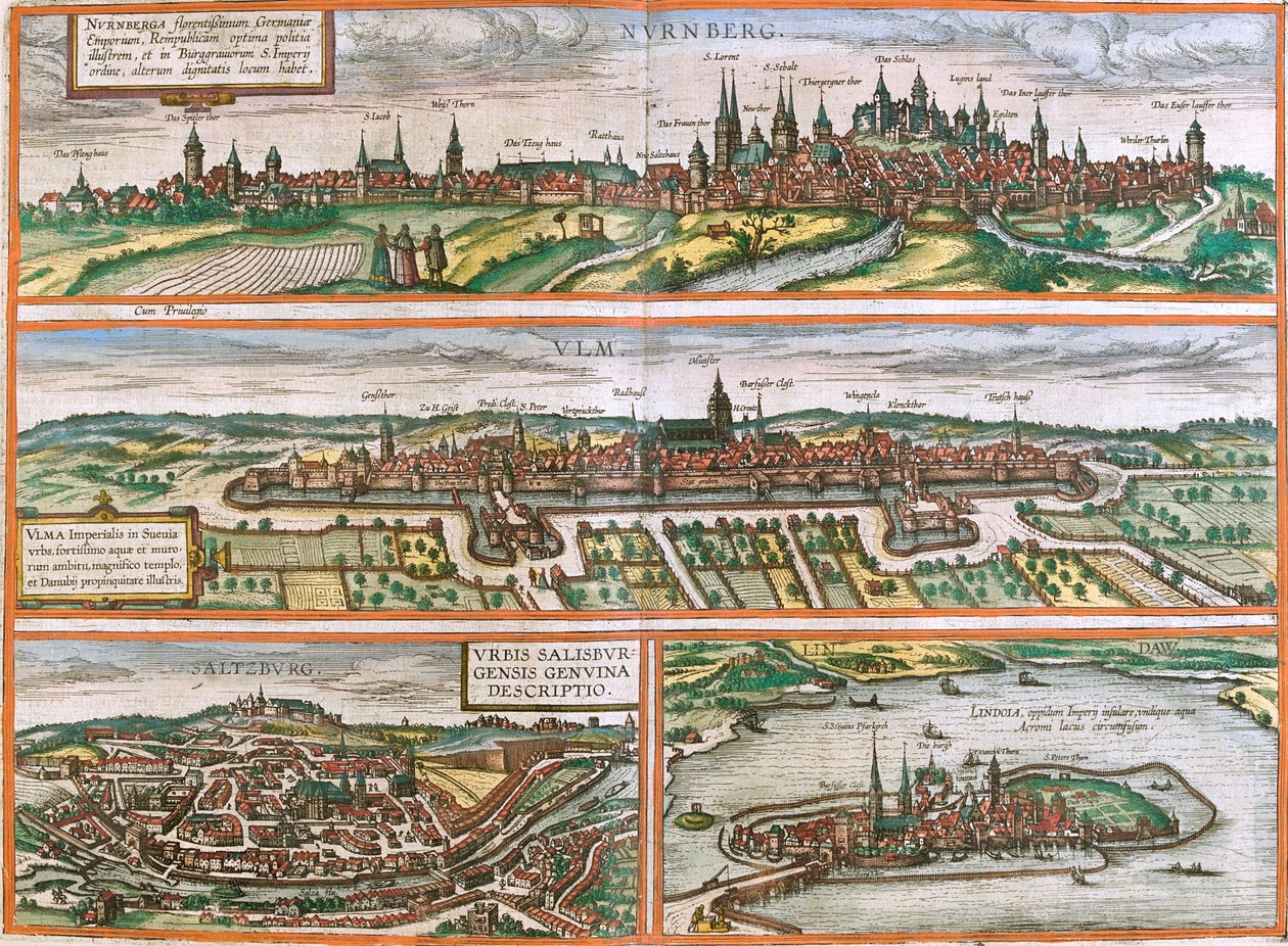  بواسطة جورج وهوجنبيرج فرانز (1535-90) براون
