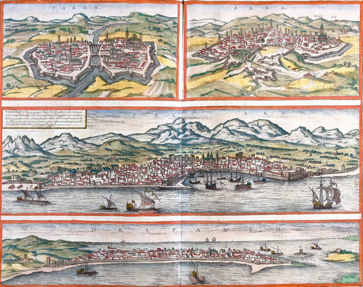  بواسطة جورج وهوجنبرج فرانز (1535-90) براون