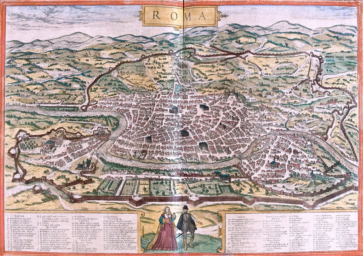  بواسطة جورج وهوجنبرج فرانز (1535-90) براون