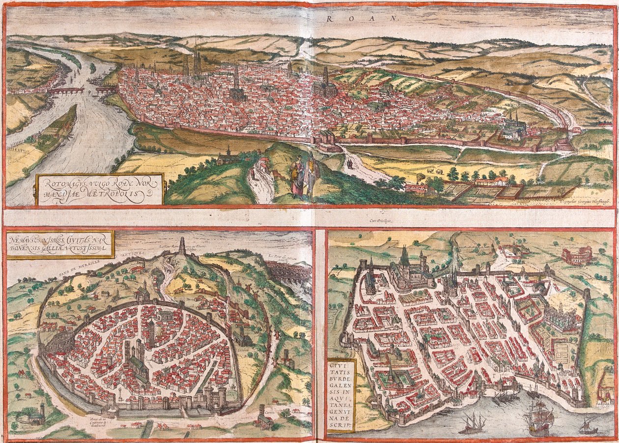  بواسطة جورج وهوجنبرج فرانز (1535-90) براون